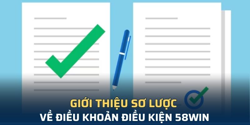 Khám phá điều khoản điều kiện 58Win, trải nghiệm cá cược an toàn